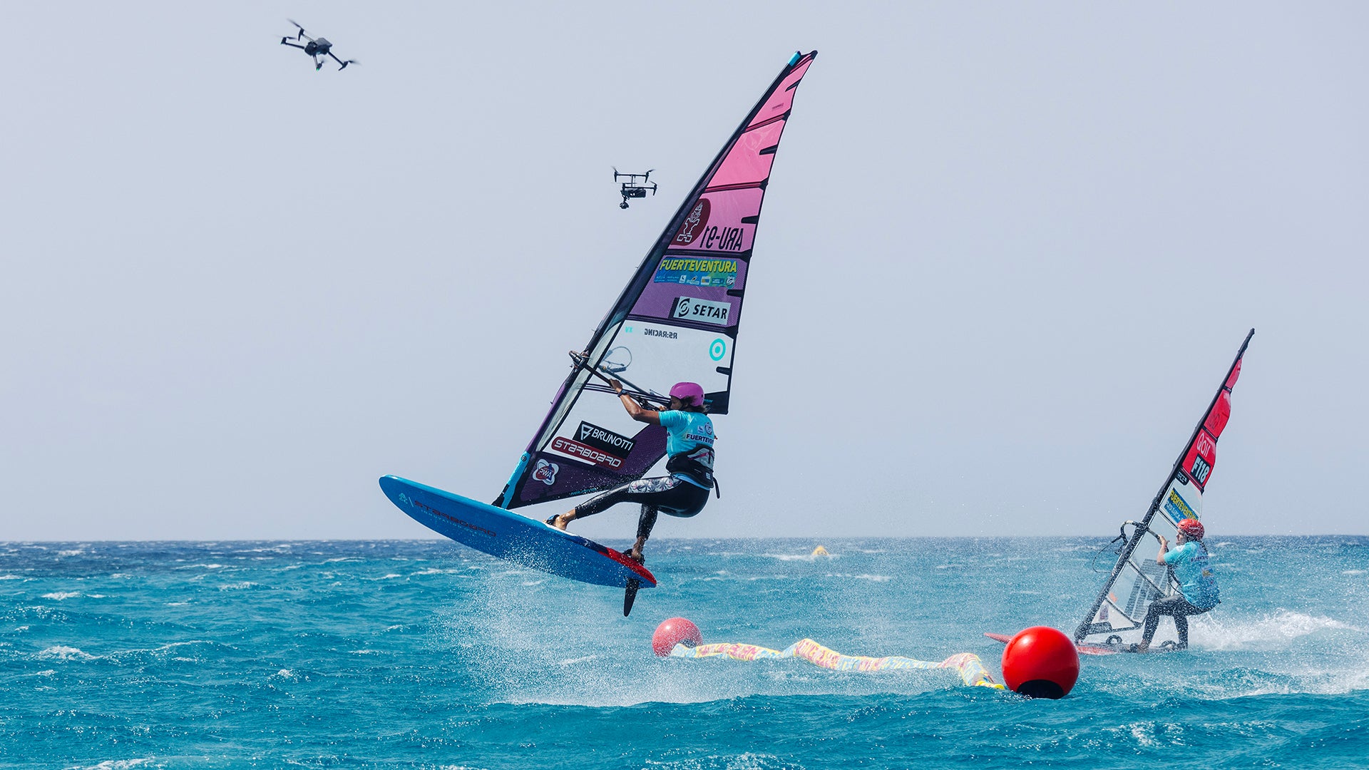 Scintillating Slalom Action in Fuerteventura